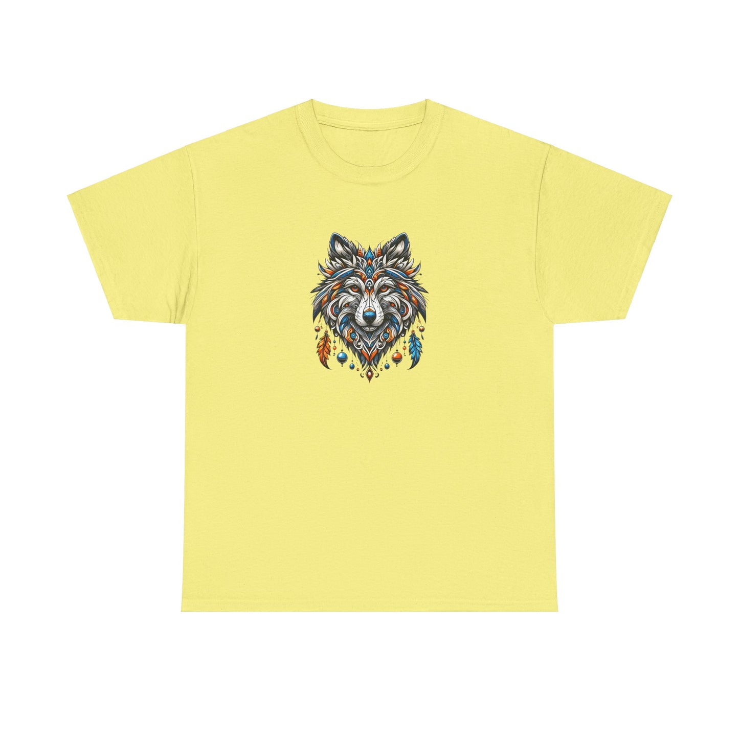 Tribal Wolf - Heavy Tee XL Range