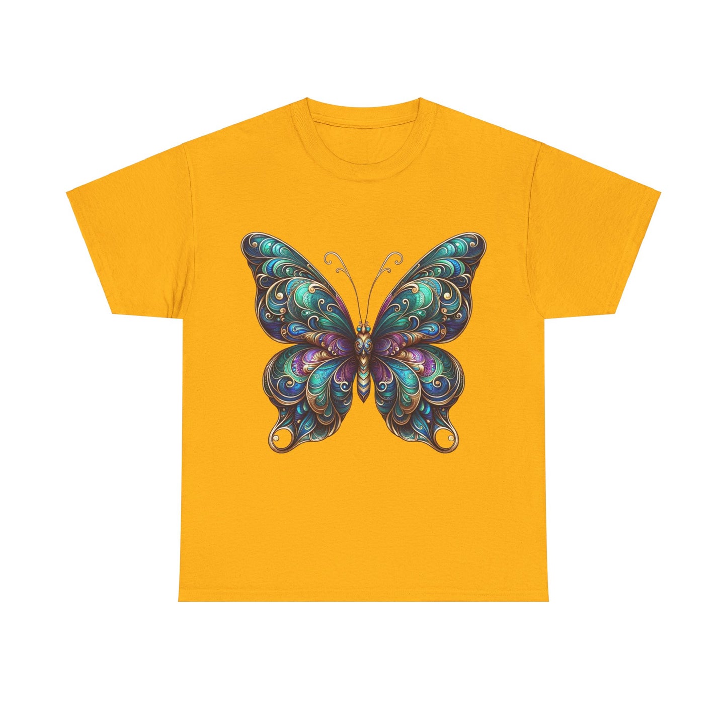 Vibrant Butterfly - Heavy Cotton Tee