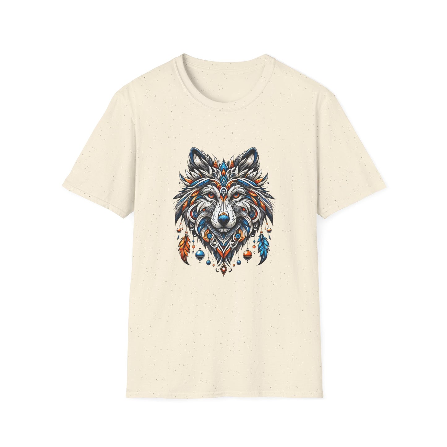 Tribal Wolf - Soft Style T-Shirt