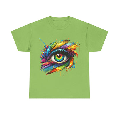 Colour Splash Eye - Heavy Tee XL Range