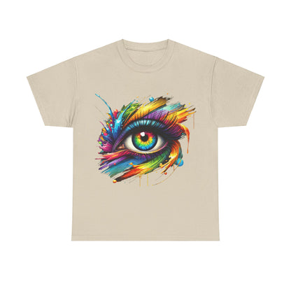 Colour Splash Eye - Heavy Tee XL Range