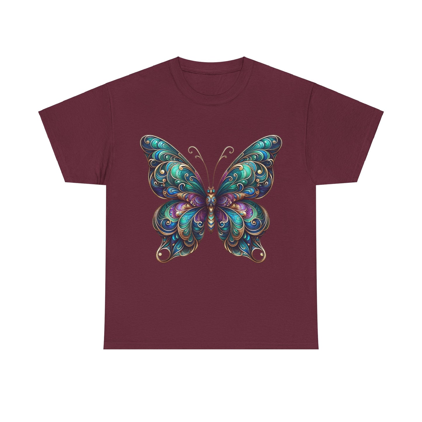 Vibrant Butterfly - Heavy Tee XL Range