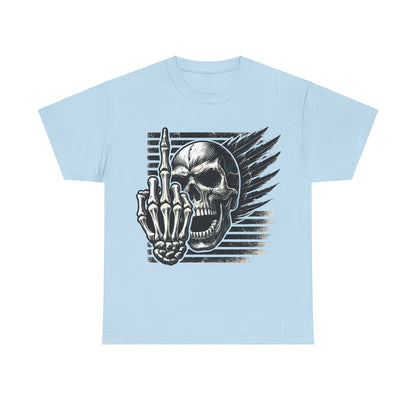 Rebellious Skull - Heavy Cotton Tee