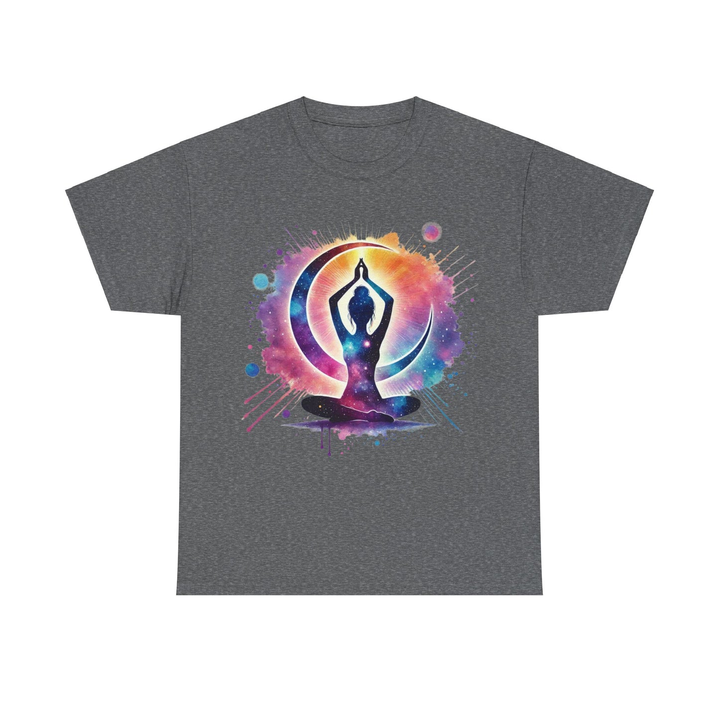 Yoga Silhouette - Heavy Tee XL Range