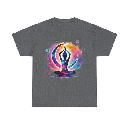 Yoga Silhouette - Heavy Tee XL Range