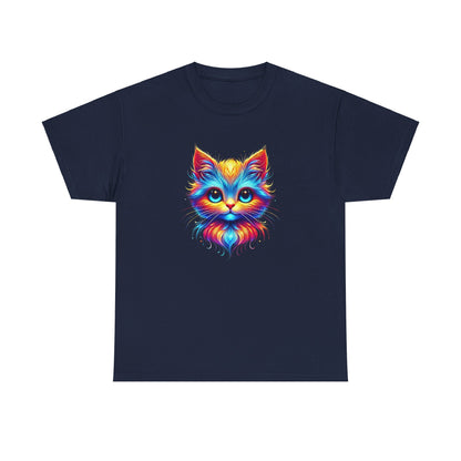 Vibrant Cat - Heavy Tee XL Range