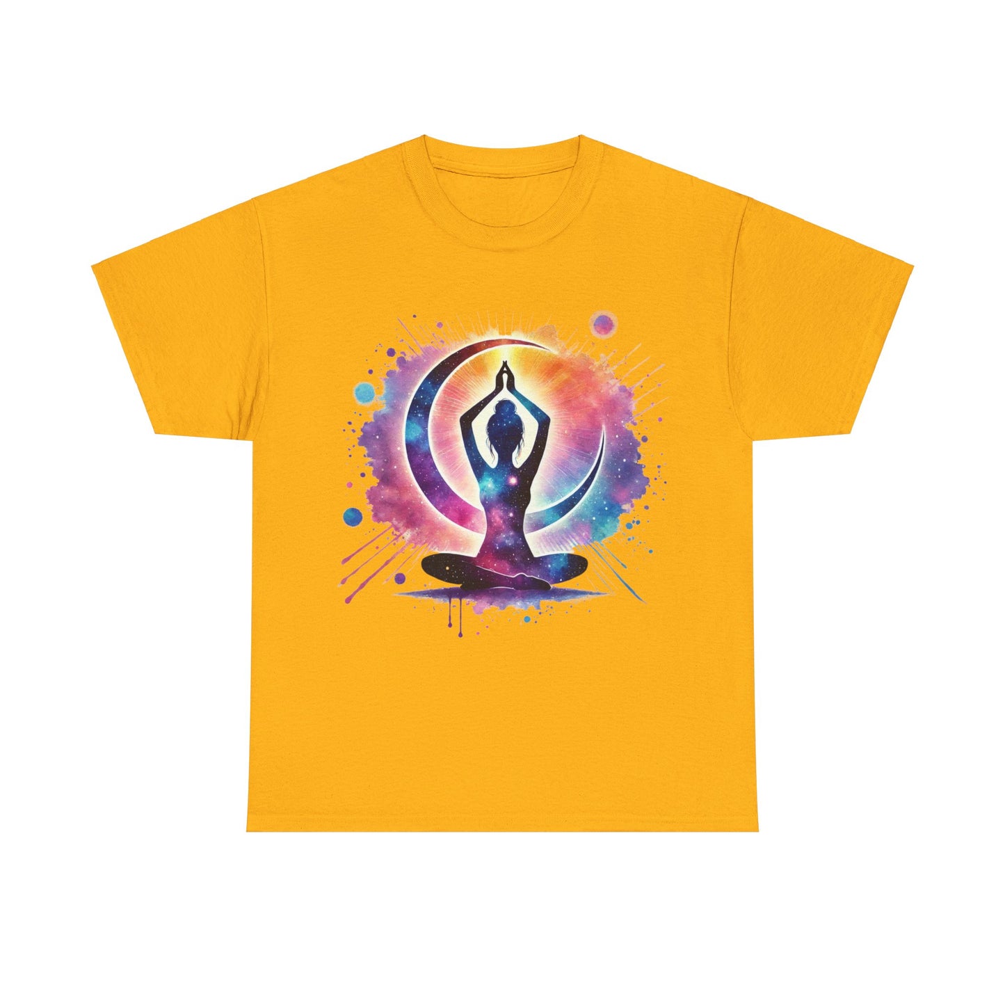 Yoga Silhouette - Heavy Tee XL Range