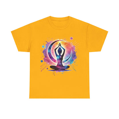 Yoga Silhouette - Heavy Tee XL Range