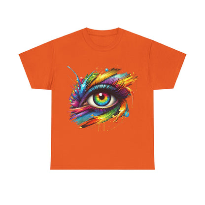 Colour Splash Eye - Heavy Tee XL Range