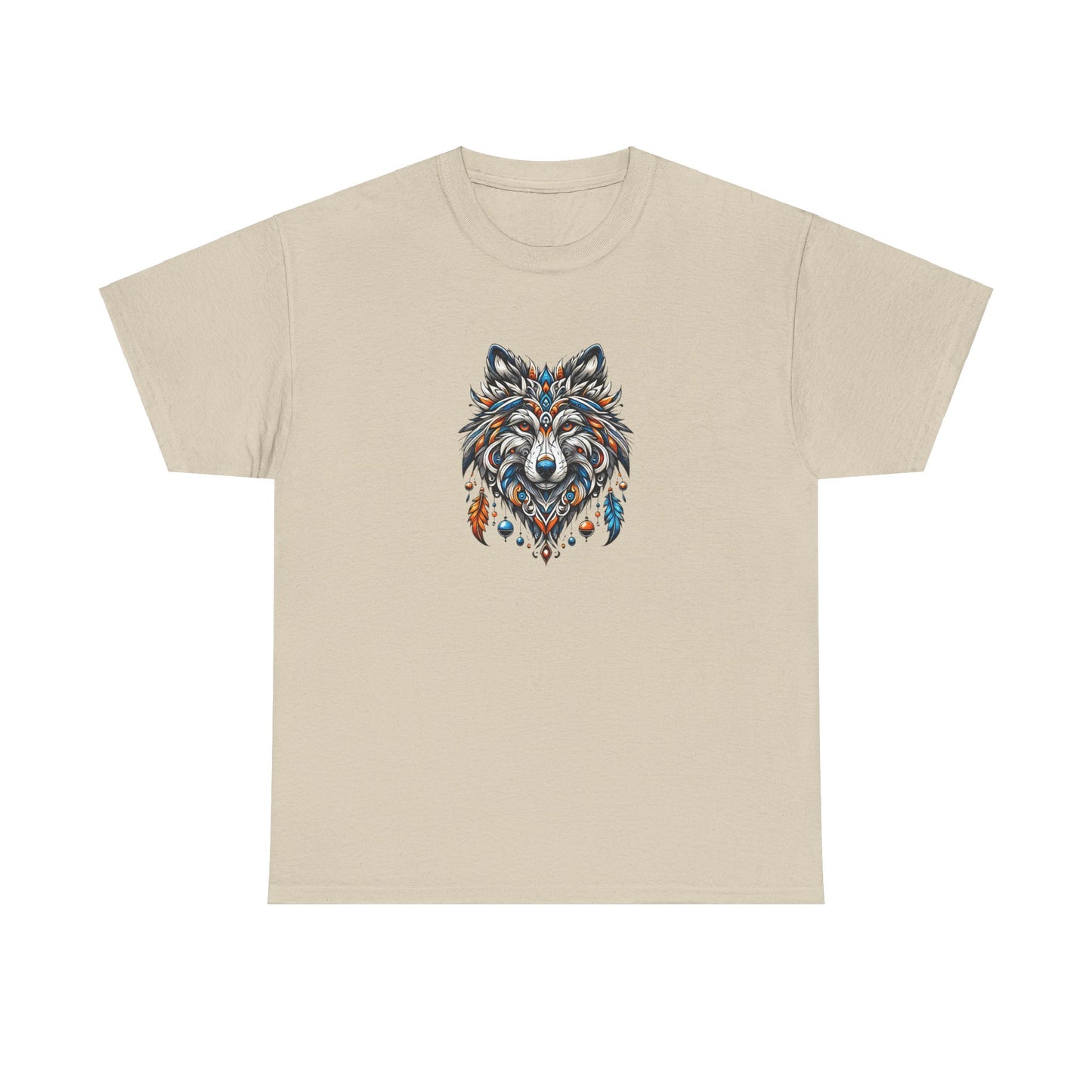 Tribal Wolf - Heavy Tee XL Range