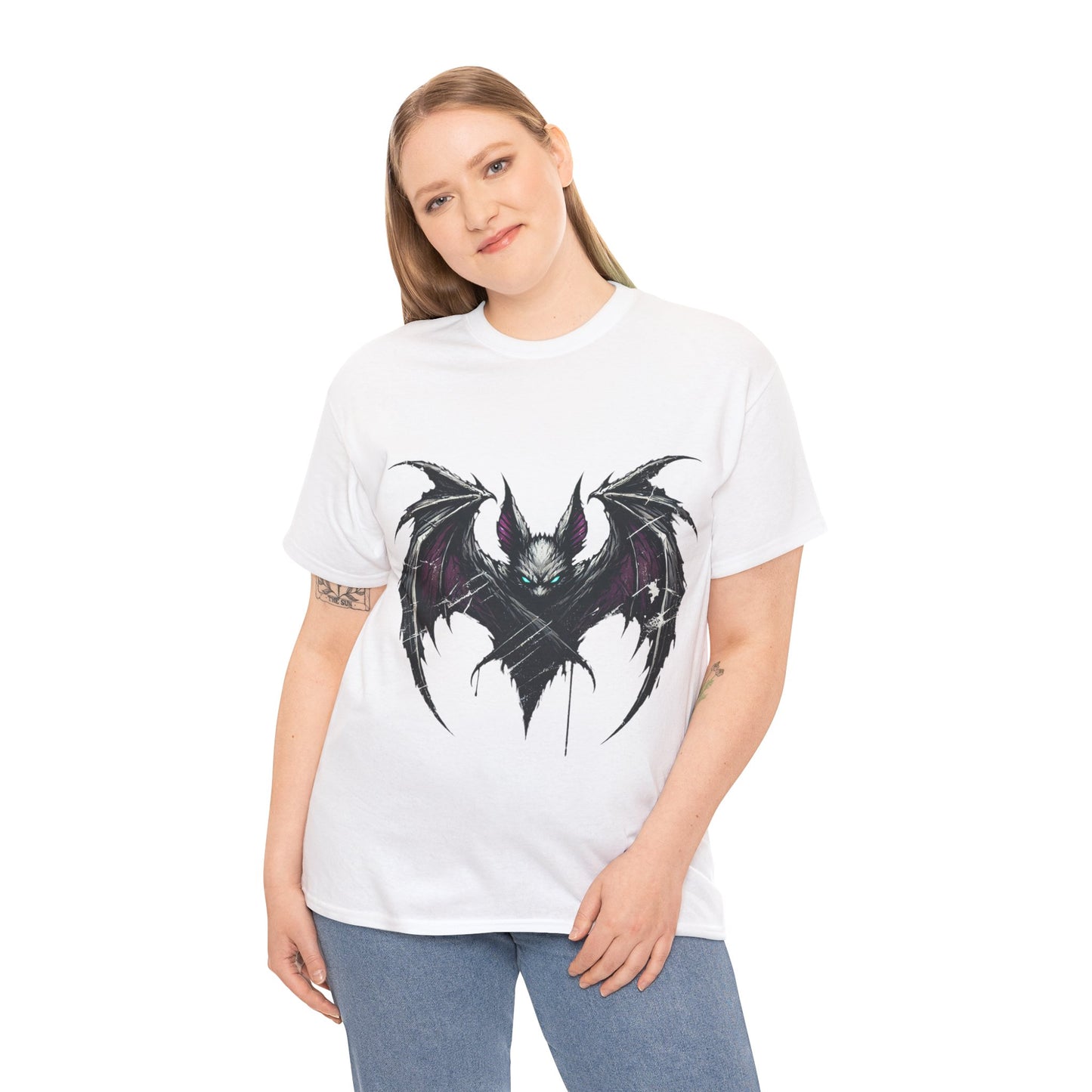 Edgy Bat - Heavy Tee XL Range