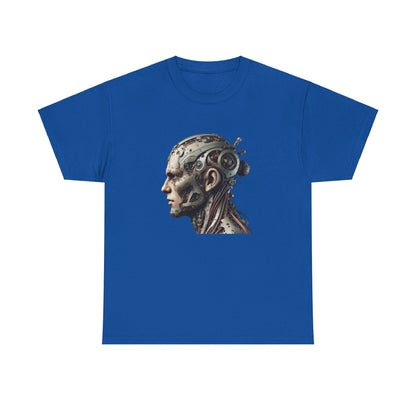 Cyborg Head - Heavy Cotton Tee