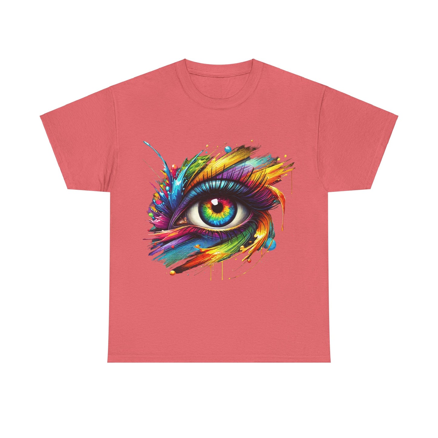 Colour Splash Eye - Heavy Tee XL Range