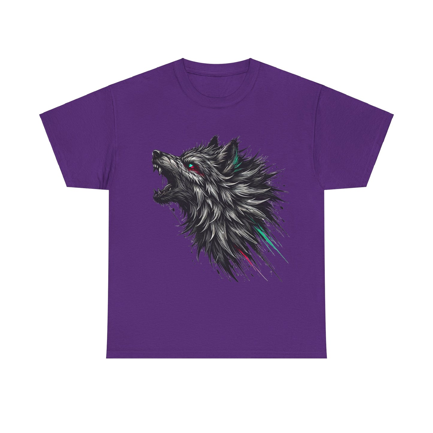 Edgy Wolf - Heavy Tee XL Range