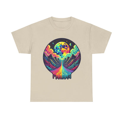 Vibrant Mountains - Heavy Cotton Tee