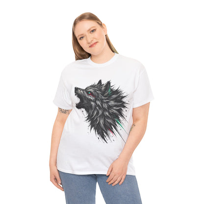 Edgy Wolf - Heavy Tee XL Range