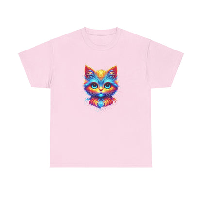 Vibrant Cat - Heavy Tee XL Range