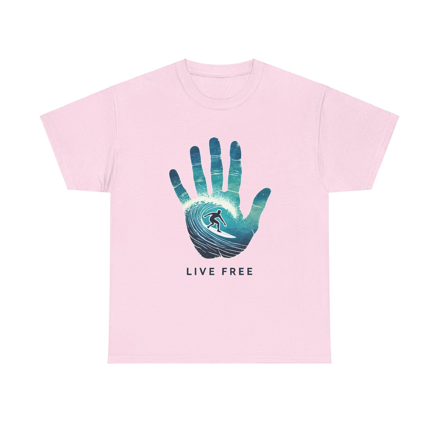 Live Free - Heavy Cotton Tee