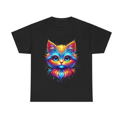 Vibrant Cat - Heavy Cotton Tee