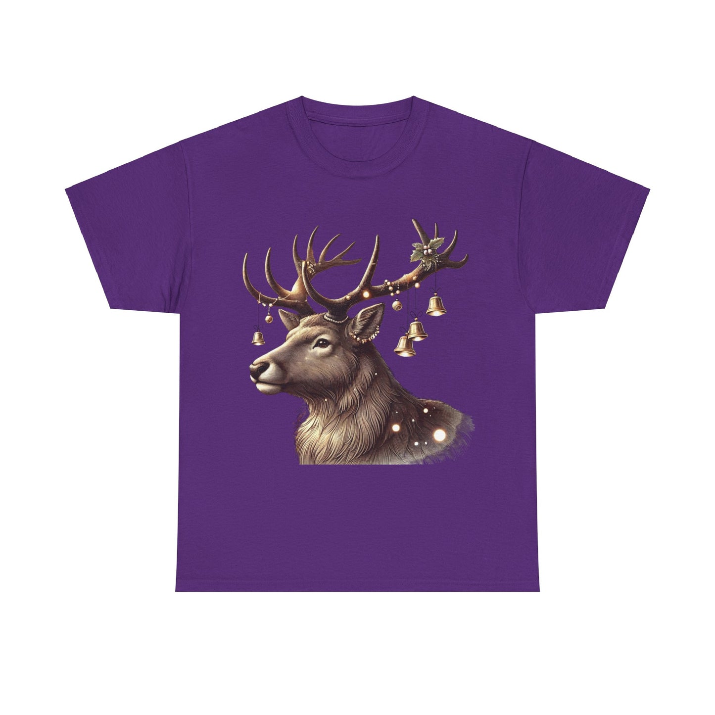 Elegant Reindeer - Heavy Cotton Tee