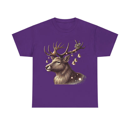 Elegant Reindeer - Heavy Cotton Tee