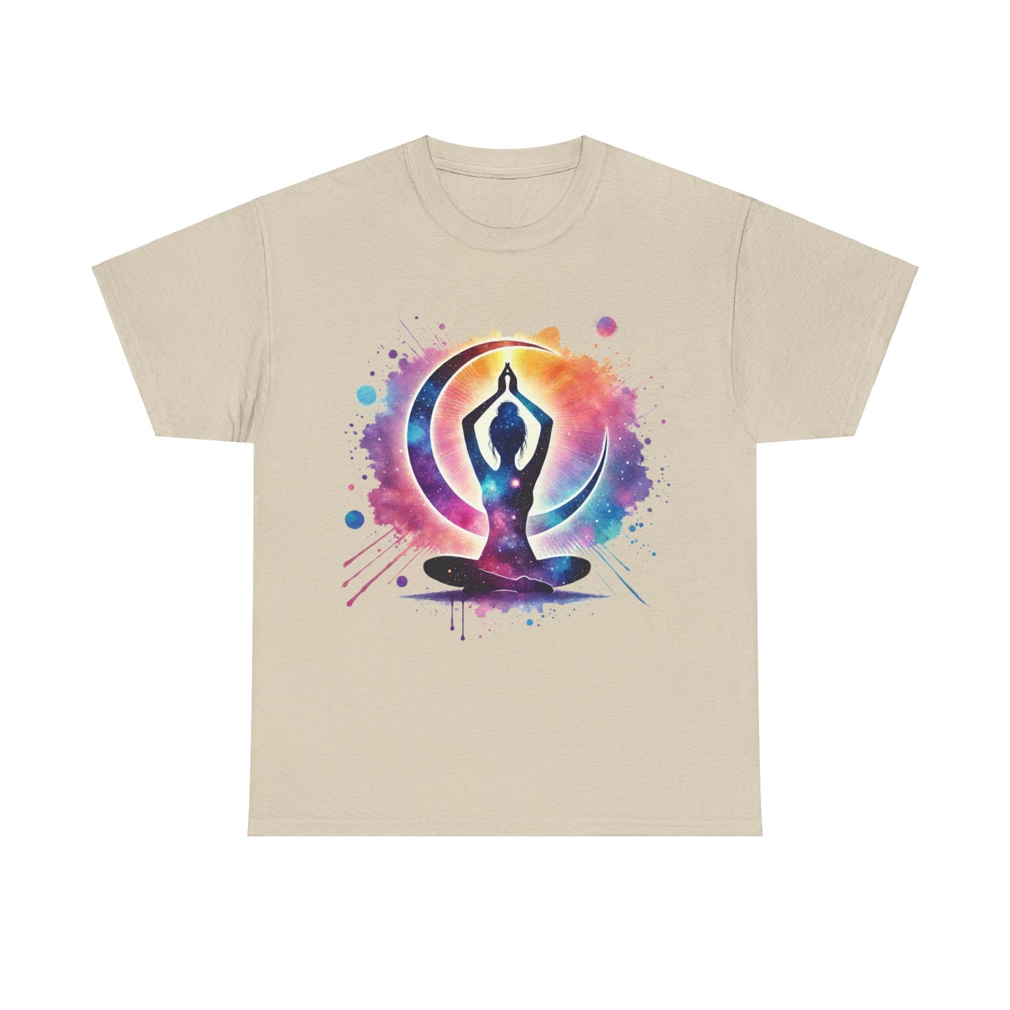 Yoga Silhouette - Heavy Tee XL Range