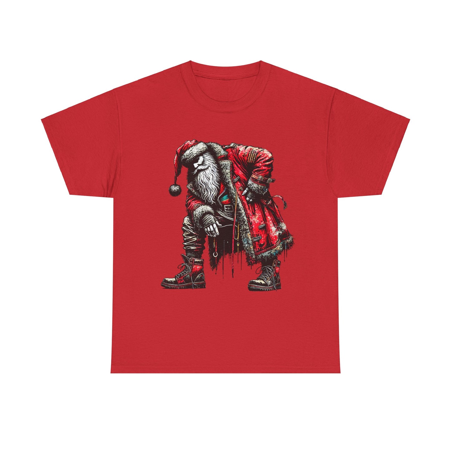 Old Santa Claus - Heavy Cotton Tee