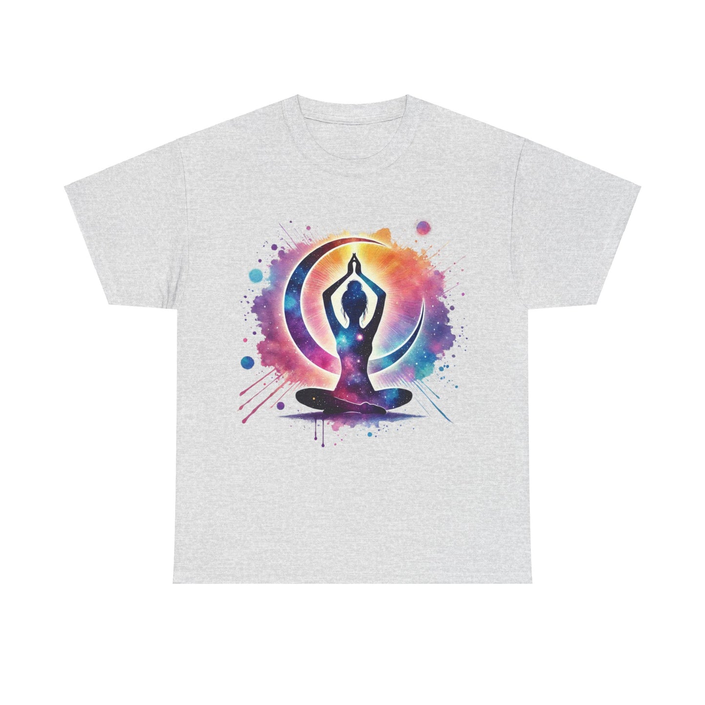 Yoga Silhouette - Heavy Tee XL Range