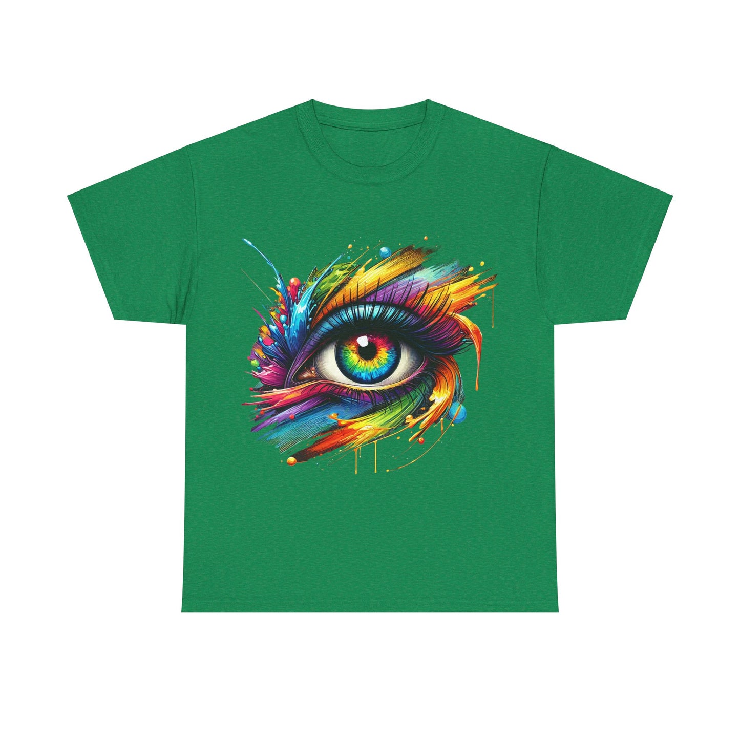 Colour Splash Eye - Heavy Tee XL Range