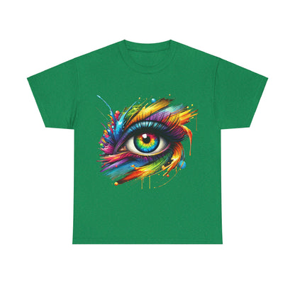 Colour Splash Eye - Heavy Tee XL Range