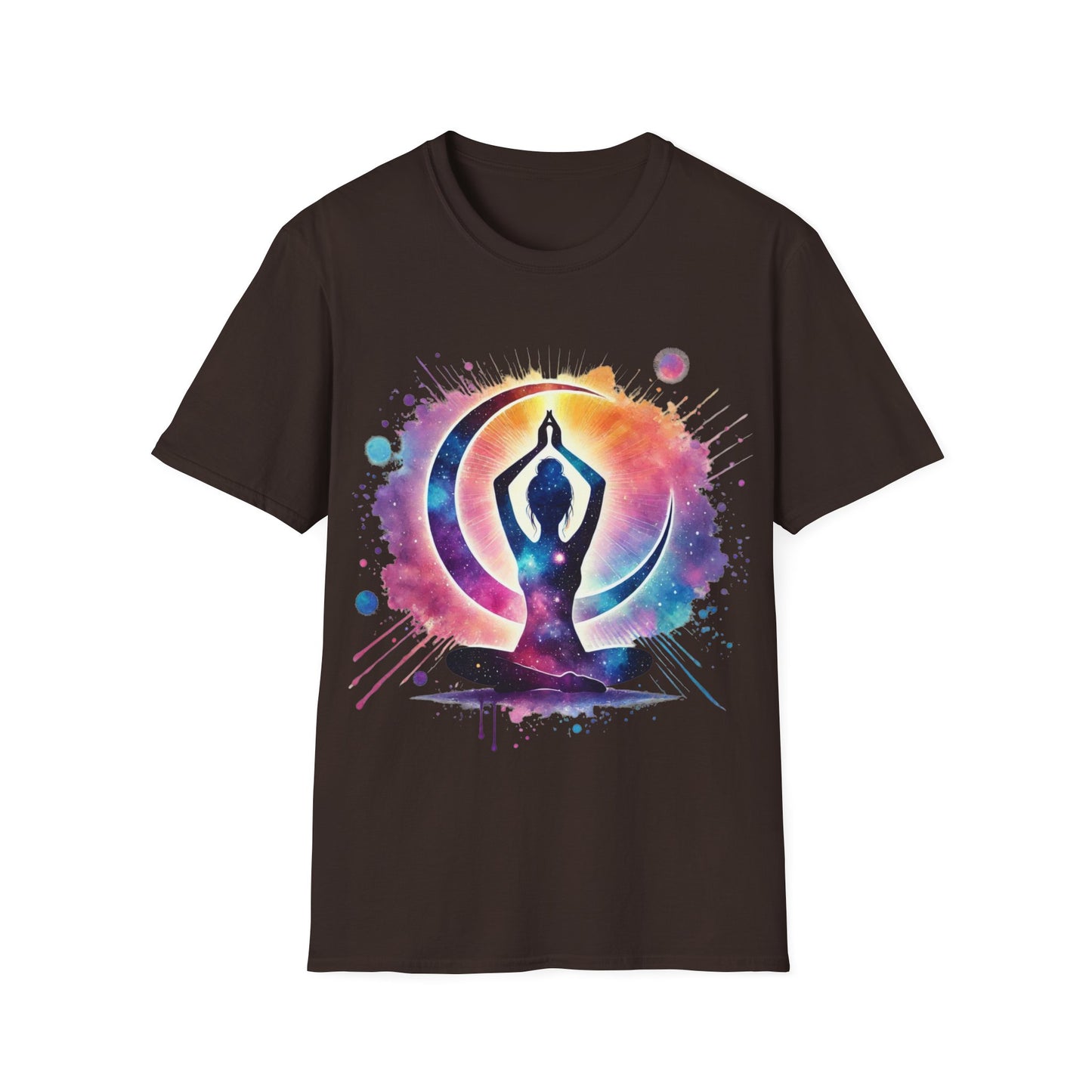 Yoga Silhouette - Soft Style T-Shirt