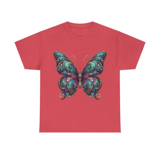 Vibrant Butterfly - Heavy Tee XL Range