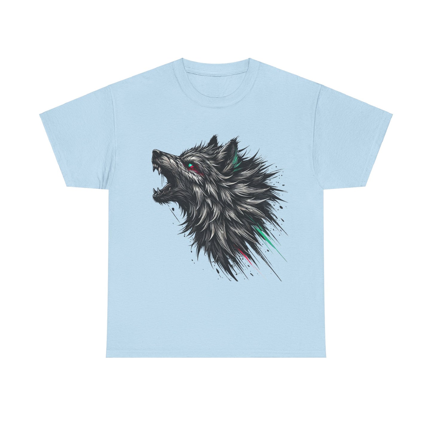 Edgy Wolf - Heavy Tee XL Range