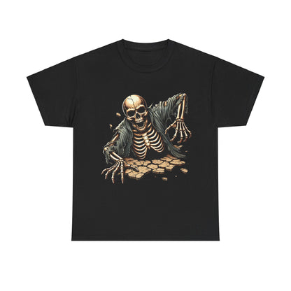 Spooky Skeleton - Heavy Cotton Tee