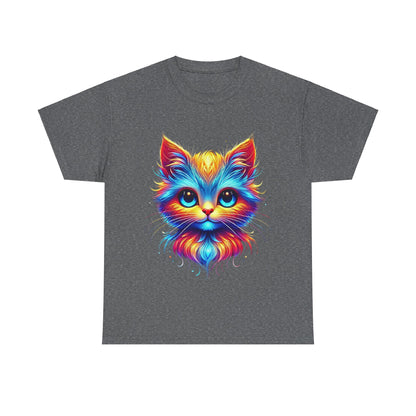 Vibrant Cat - Heavy Cotton Tee