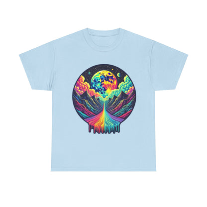 Vibrant Mountains - Heavy Cotton Tee