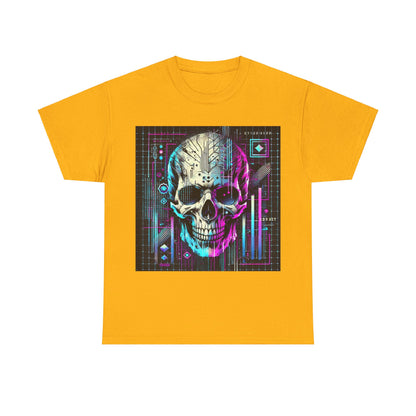 Futuristic Skull - Heavy Cotton Tee