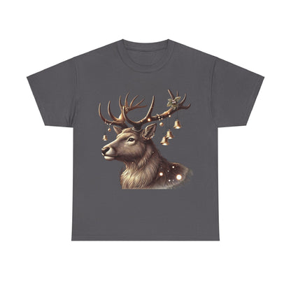 Elegant Reindeer - Heavy Cotton Tee