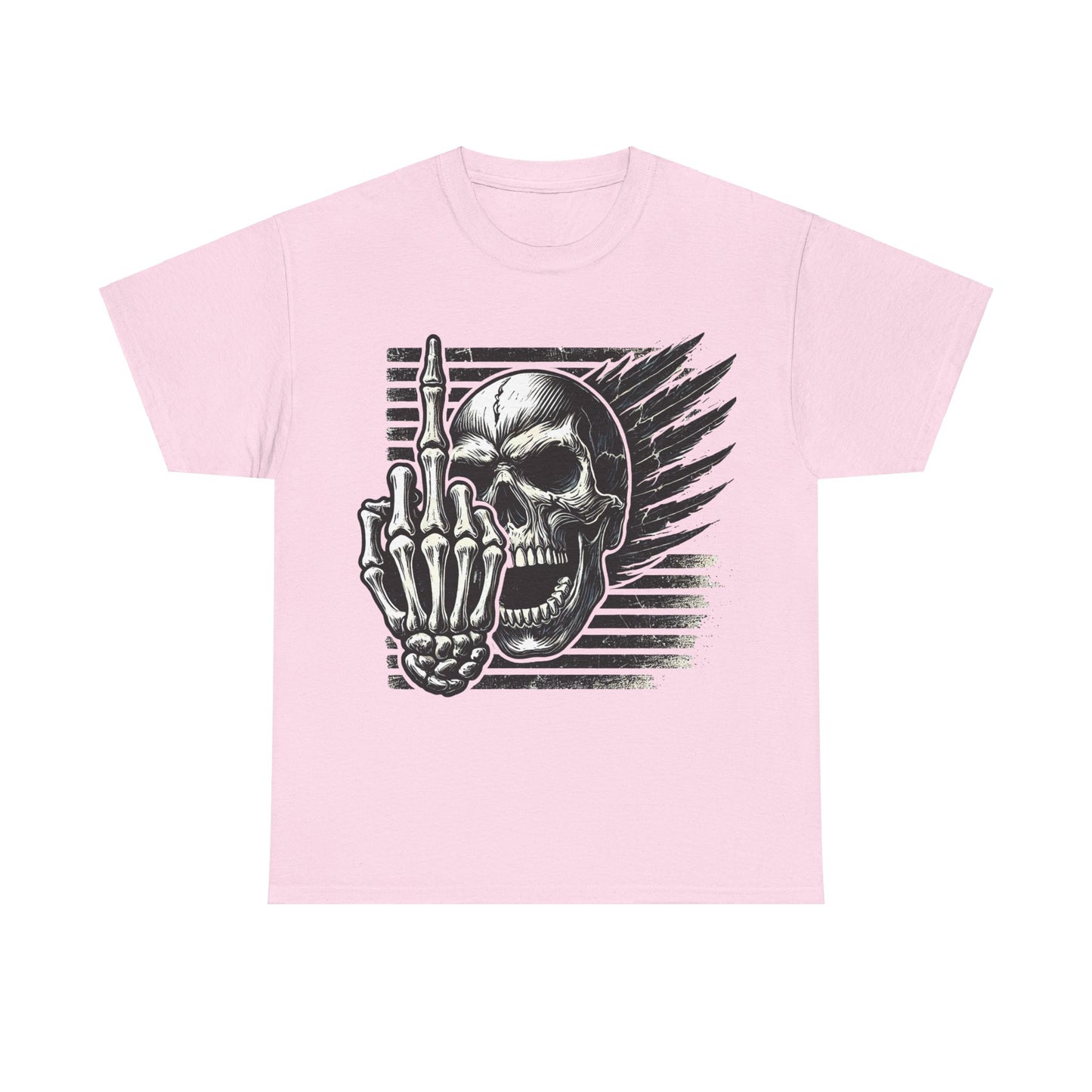 Rebellious Skull - Heavy Cotton Tee