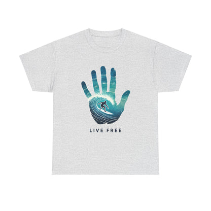 Live Free - Heavy Tee XL Range