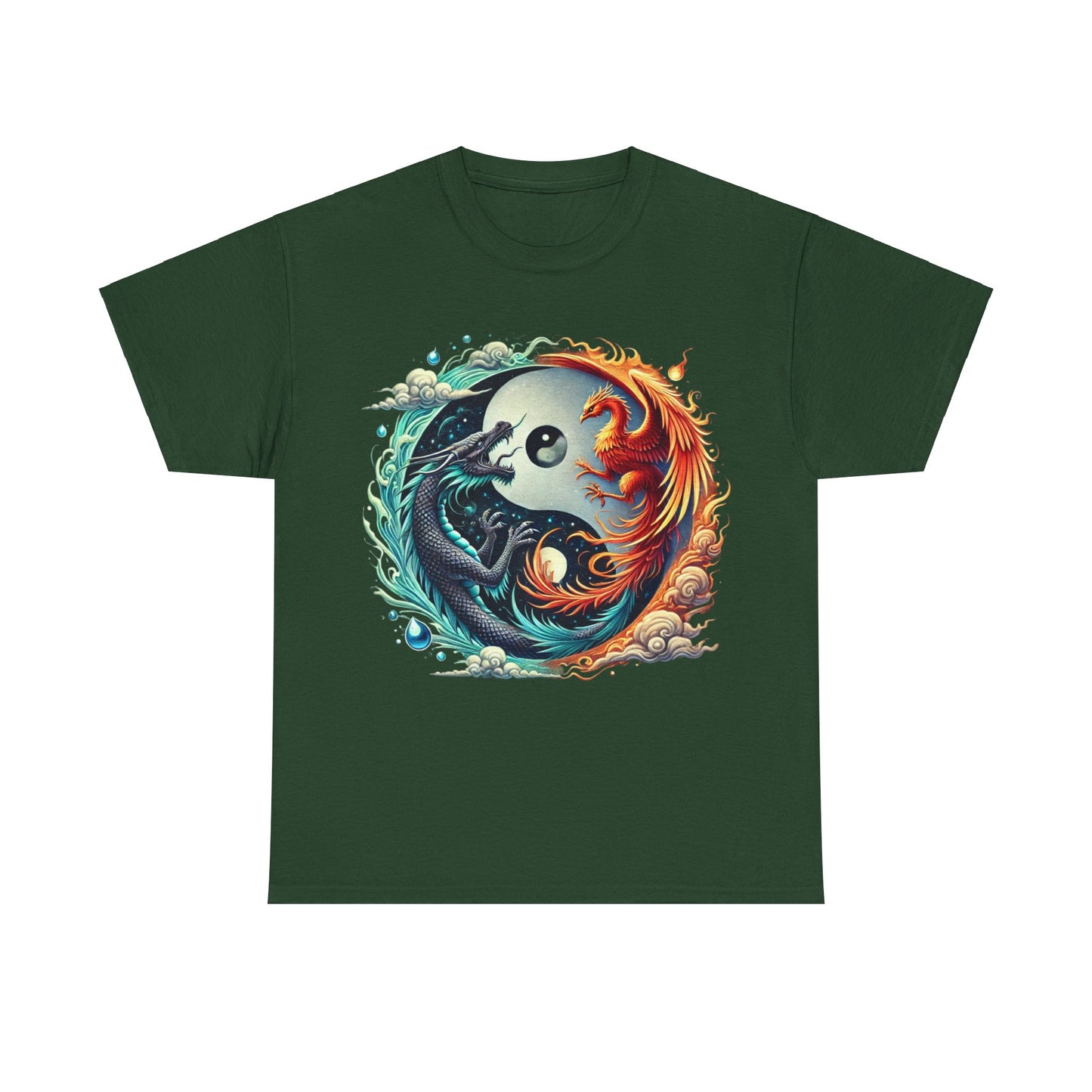 Mystical Yin & Yang - Heavy Tee XL Range