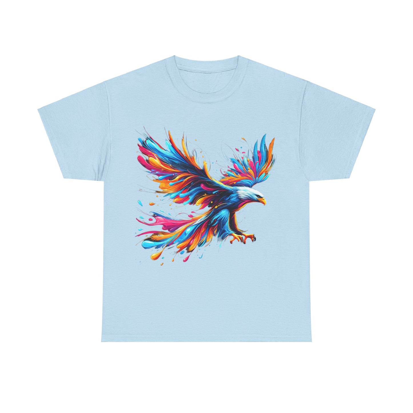 Colour Splash Eagle - Heavy Tee XL Range