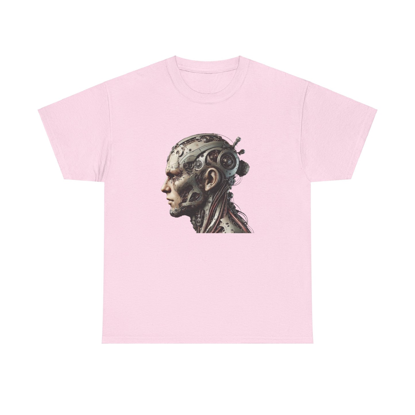 Cyborg Head - Heavy Cotton Tee