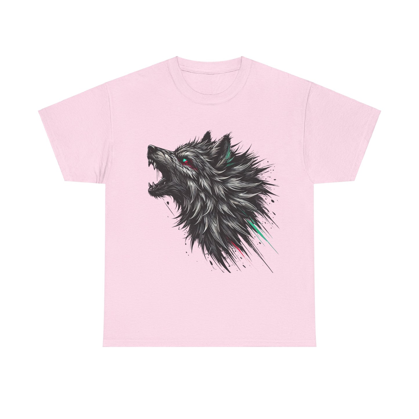 Edgy Wolf - Heavy Cotton Tee