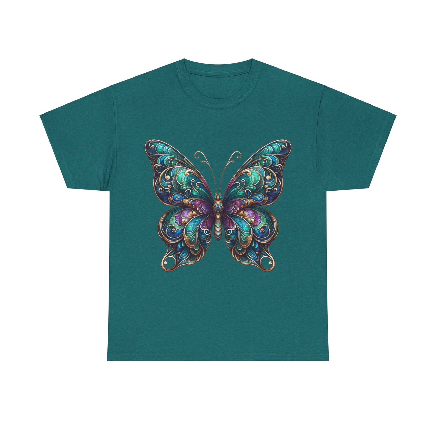 Vibrant Butterfly - Heavy Cotton Tee