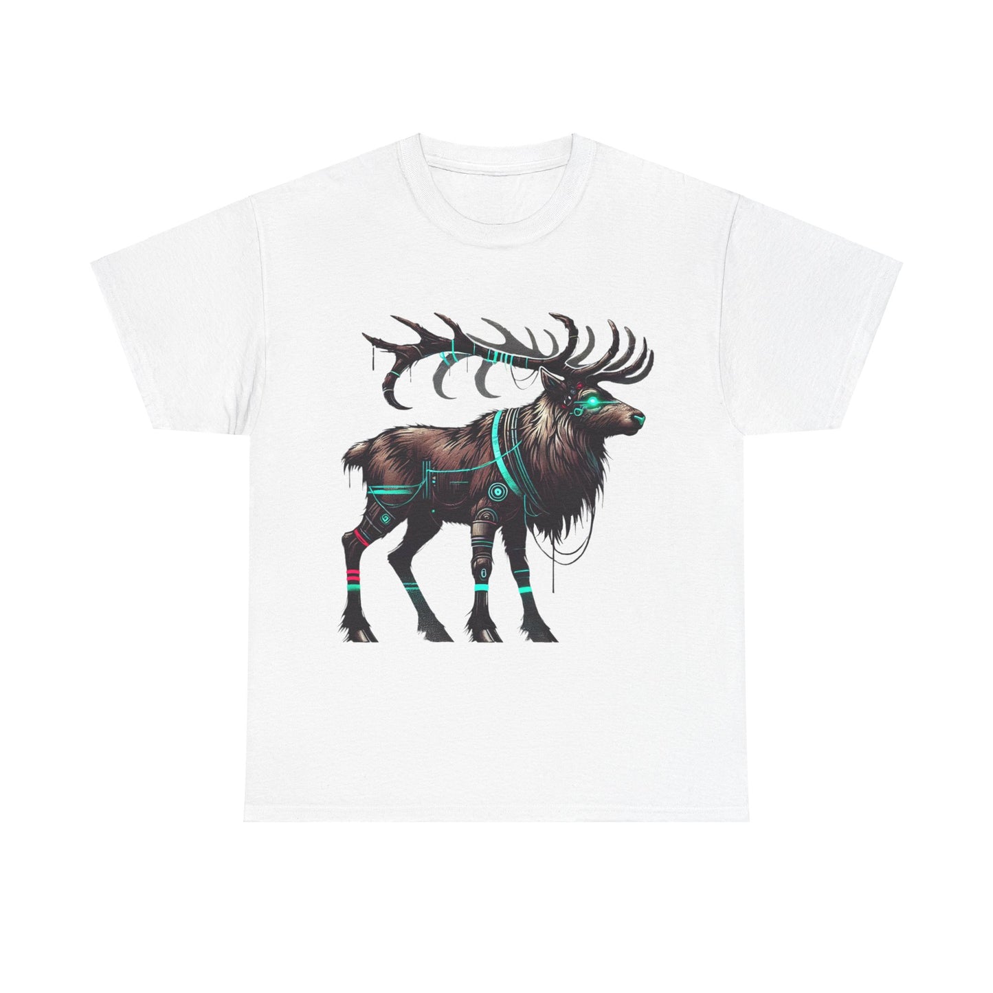 Rugged Reindeer - Heavy Cotton Tee