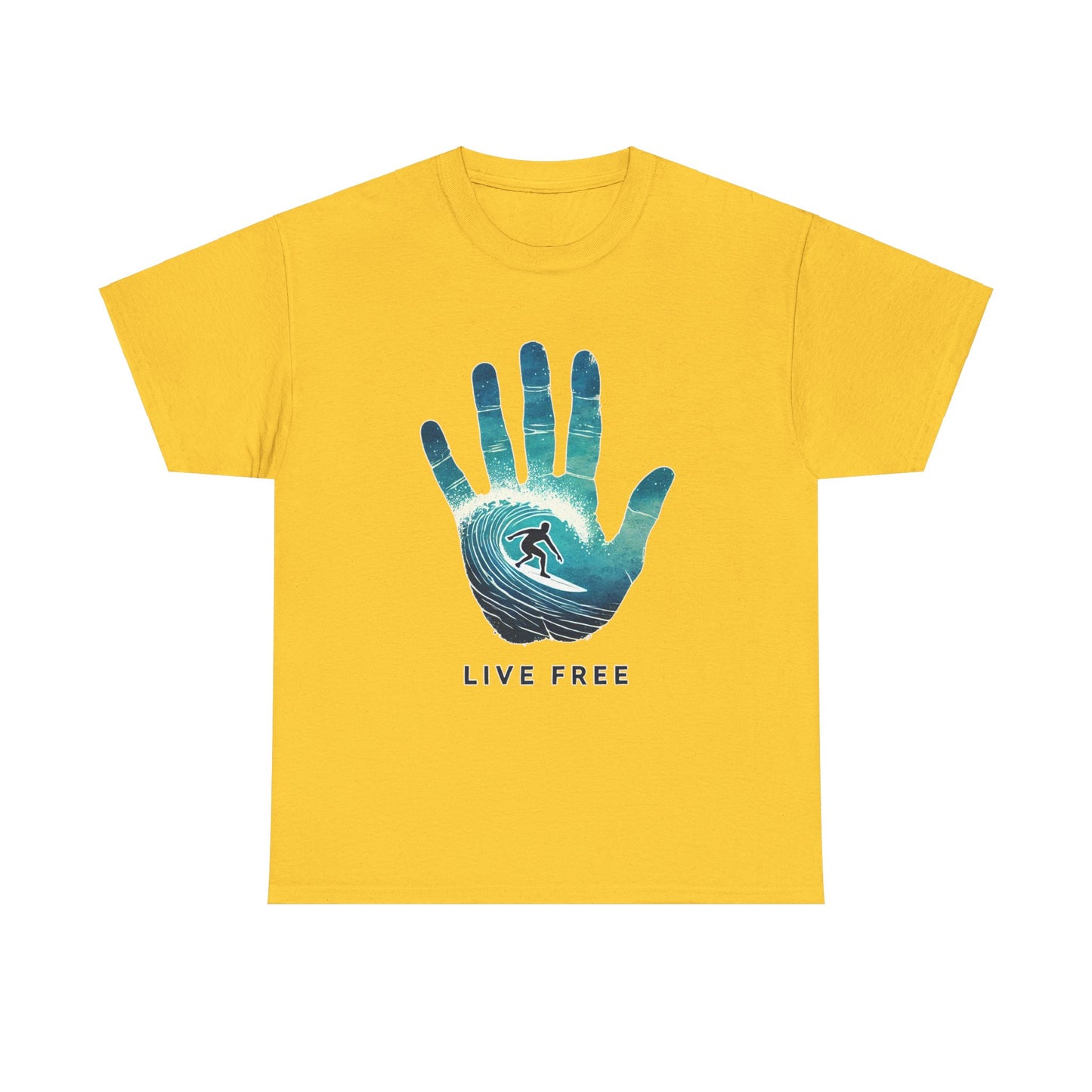 Live Free - Heavy Tee XL Range