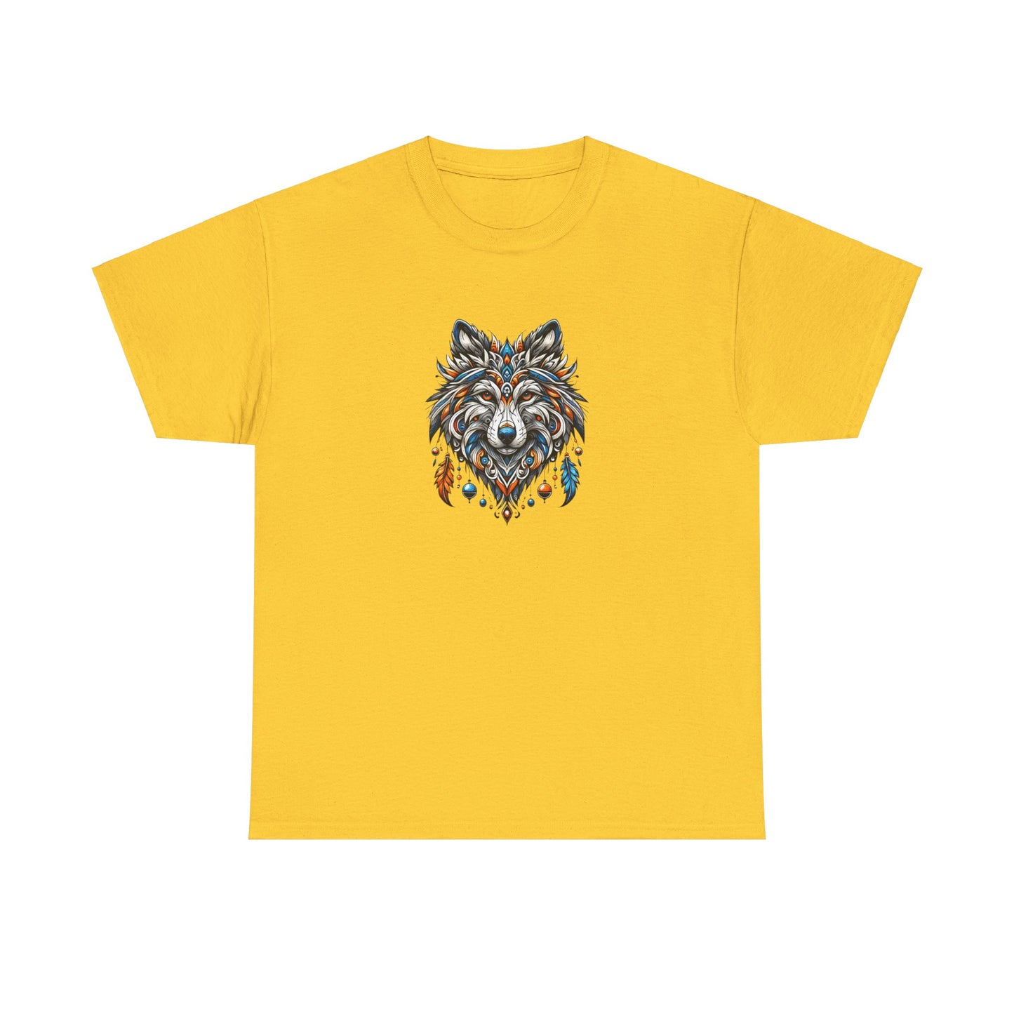 Tribal Wolf - Heavy Tee XL Range