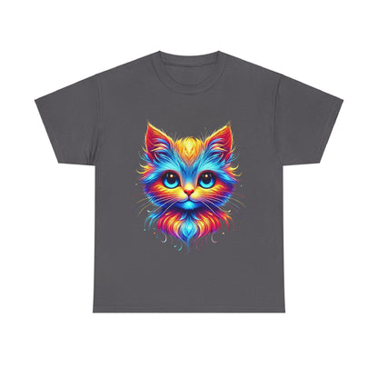 Vibrant Cat - Heavy Cotton Tee