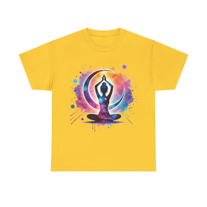 Yoga Silhouette - Heavy Tee XL Range